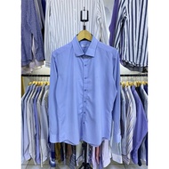 KEMEJA Renoma slimfit Blue Shirt (size L)