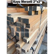 2"x2" 50mmx50mm Kayu Ketam Perabot / Batang Kayu Meranti / Furniture Wood / Kayu 2x2 /Meranti wood /