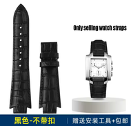 หนังวัวสายนาฬิกาข้อมืออุปกรณ์เสริมสำหรับ Tissot 1853สายนาฬิกา T60 T60.1.513ผู้ชายผู้หญิง Cowhide สาย