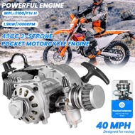 Pocket bike engine 2-Stroke enjin mini bike 49cc pocket bike 49cc engine motorcycle motor enjin dirt