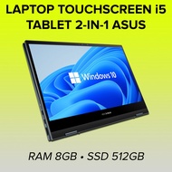 Laptop Leptop Tablet 2 in 1 Touchscreen Asus Intel Core i5 RAM 8GB