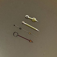 NH34 Watch Hands Four Hands GMT Green Luminous Watch Accessories for NH34 Movement