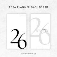 2026 Planner Dashboard | D001