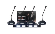 Mic Wireless Podium 4mic HARDWELL MT 4U ORIGINAL