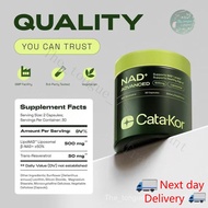 【MY  Stock】[Beli 1 percuma 1]Tambahan NAD+ untuk Tenaga & Penuaan Sihat - 500mg setiap Hidangan - 60