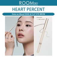 [HEARTPERCENT] DOTE ON MOOD EDGE & FLAT EYEBROW (4TYPE) HEART PERCENT