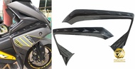 YAMAHA NVX V1 NVX155 BODY SIDE COVER LEG SHIELD COVER SET CARBON AEROX155