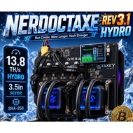 NerdOCTAxe Rev3.1 Hydro 13.8T BM1370 SHA256 Solo Miner Liquid Cooling Bitcoin Miner Mean Well PSU