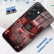Softcase Glass Kaca SAMSUNG M15 (5G) - Case Handphone SAMSUNG M15 (5G) [T30]