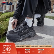 FILA 斐乐官方MARS 1S+男鞋复古运动鞋2023秋季火星鞋跑步鞋