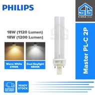PHILIPS 2 Pin Master PLC-2P 18W Energy Saving PHILIPS PLC G24D Light Bulb
