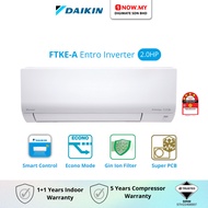 DAIKIN 2HP Inverter FTKE-A Wall Air Conditioner FTKE50A / RKE50A | 4 Star Energy Penghawa Dingin 冷气机