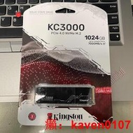 【風行嚴選】全新金士頓KC3000 1024GB PCIE4.0高速M.【公司貨】