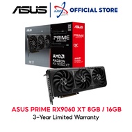 ASUS PRIME RADEON RX 9060 XT 8GB / 16GB DDR6 GRAPHICS CARD ( PRIME-RX9060XT-O8G / PRIME-RX9060XT-O16