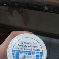 Blueprint semi coated semi coated sticker 33x15 3 lines 3 lines 3315 3line line