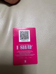 GIDLE 7th Mini Album I SWAY 寫真卡
