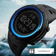 Men Digital Sports Watch Waterproof Casual Luminous Stopwatch Alarm Simple Army Watch