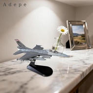 Adepe 1/72 Scale F-16C Plane Model Toy Realistic Airplane Collectibles Miniature
