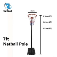 netball post tiang bola jaring 10ft 10kaki hnz sport hnzsport