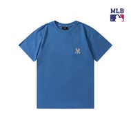 MLB เสื้อยืด MONOGOGRAM  เสื้อยืดพิมพ์ลาย เสื้อยืดคอกลม เสื้อยืดสีพื้น เสื้อยืดเเบร์ด เสื้อยืดคู่รัก