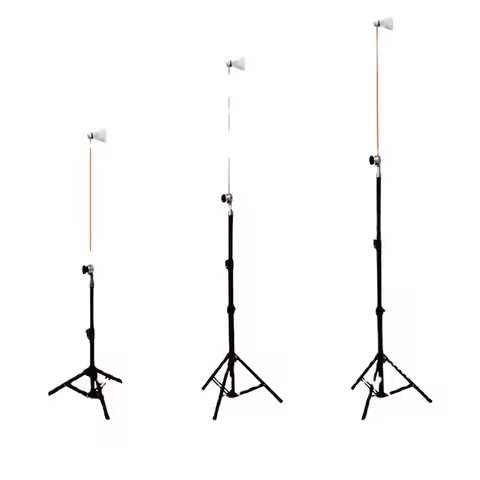 Swing Ball Trainer Set for Badminton Training Solo Cricket Rebound Machine with Grip for Spin Practi