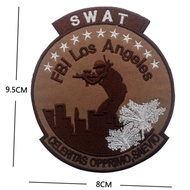 SWAT Magic Stick Badge LA FBI Agent Glow in the Dark Morale Patch Military Fan Backpacker Badge Outd