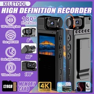 Full HD 1080P Mini Camera Portable Small Digital Camera 180 ° Rotating Lens Sports DV Car DVR Work R