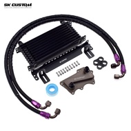 SK CUSTOM Oil Cooler Kit For BMW 5 Series X3 X4 X5 G30 G05 G01 G02 G29 B58 3.0T Engine Oil Cooling K