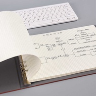Detachable notebook, Cornell grid refill, 6-hole loose-leaf folder, A4 horizontal notebook storage