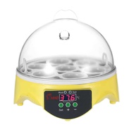 7 Eggs Mini Digital Egg Incubator Hatcher Transparent Eggs Hatching Machine Automatic Temperature Co