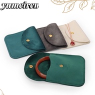 YUMEIREN Storage Pouch Snap Button Wrapping Pouch Bag
