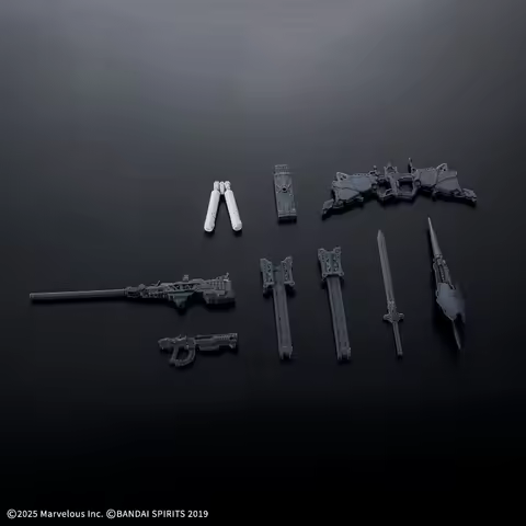 Assembly Bandai Genuine Stock 30MM DAEMON X MACHINA TS Anime BAHAMUT&THE UNSPEAKABLE Action Figures 