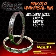 MAKOTO MOTORCYCLE UNIVERSAL RIM 1.40X17/1.60X17/1.60X18