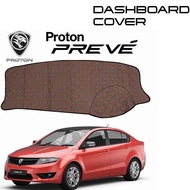 Proton Preve Non Slip Dashboard Cover (Black + Redline)