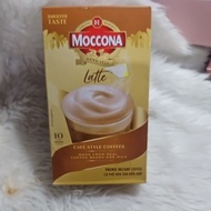 AUTH MOCCONA COFFEE LATTE BLEND 16GX10 STICKS PER BOX EXP JULY 29/2026