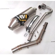 Racing exhaust RV1 NORIFUMI for KLX150 CRF150 DTRACKER150 KSR110 WR155 XR200