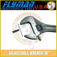 ✧ ☪ ❐ Jrshopeeph Flyman Adjustablewrench 10" 250Mm Katala Adjustable Tools Orginal Flyman Usa Heavy