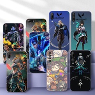 VALORANT Soft Transparent Phone Case LG Lite Q510 Q92 Stylo 6 Stylo 7 V40 V50 V60 ThinQ Velvet G9 X 