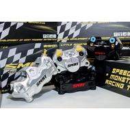 SMRT Brake Caliper 4POT + 2POT Caliper+Bracket FOR XMAX R25