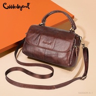 Cobbler Legend Genuine Leather Women Handbag Retro Shoulder Bag Crossbody