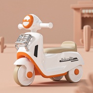SKISOPGO รถมอเตอร์ไซค์ 3 ล้อ นั่งสบาย ช่องเก็บของ ของเล่นฝึกเดินเด็ก 1-3 ขวบ ทั้งเด็กชาย-หญิง