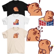CAPYBARA CARTOON T SHIRT 3xl tshirt woman man women cute couple shirt baju perempuan lelaki pasangan