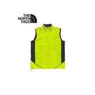 The North Face Running Vest Windproof Neon Green Reflective Chest Size 45