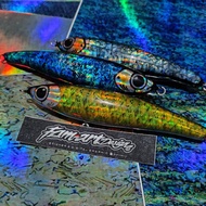 Abalone Sticker - Hologram Lure Sticker Sticbait Popper Abalone Shell Motif