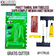 TUBELESS TIRE PATCH PACKAGE APR AP177PLUS CUTTER