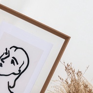 Double-Sided Transparent Acrylic Photo Frame 6x7x8 Inch Specimen Frame A4 Wall-Mounted Display Stand