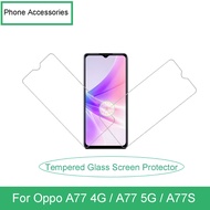 For Oppo A77 4G / Oppo A77 5G / Oppo A77S Cellphone Tempered Glass Screen Protector Accessory Parts