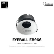 YETPLUS EB966 7W / 12W / 18W RECESSED EYEBALL CEILING SPOTLIGHT – LIGHTROOM GALLERY