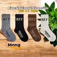 Essentials 1977 unisex kids socks for ages 1 to 7 years