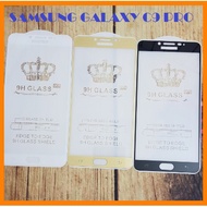 SAMSUNG GALAXY C9 / C9 PRO - FULL GLASS WITH FULL GLUE SCREEN